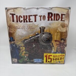 Ticket To Ride Days of Wonder by Alan R. Moon Board Game 7201 New SEALED